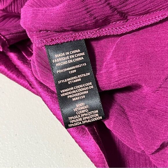 𝅺🆕 Ella Moss Izzy Open Shoulder Top in Wine - Picture 9 of 10